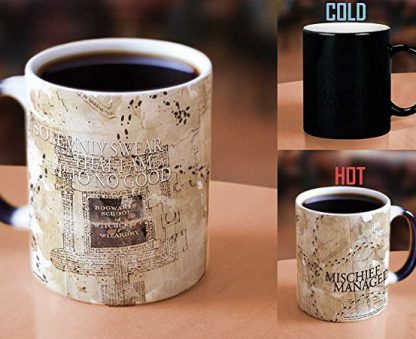 Harry Potter Marauders Map disappearing image mug