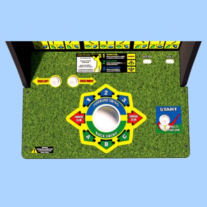 Golden Tee at Home Cabinet Full Size Controls Buttons