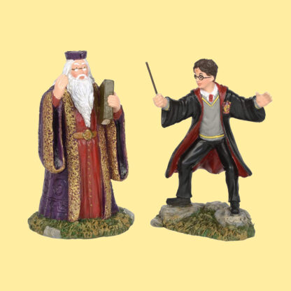 Harry and Dumbledore Figurines from Department 56